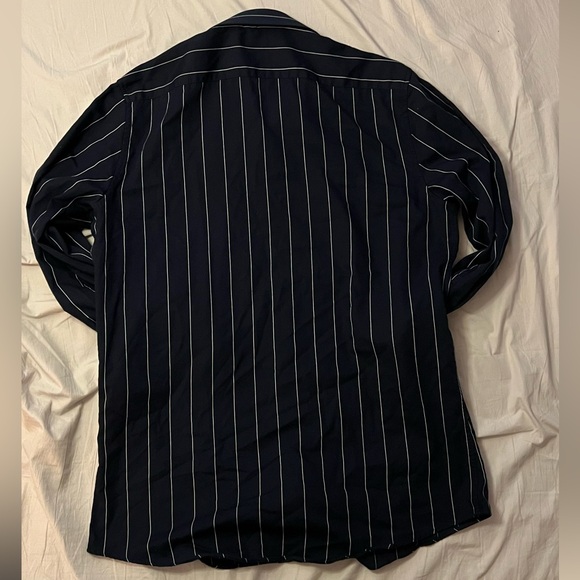 U.S. Polo Assn. Blue and White Casual Button Down Shirt - Picture 7 of 7